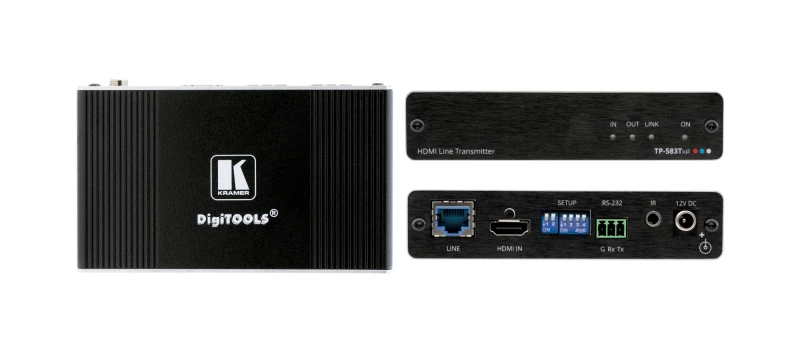 Image of Kramer Electronics TP-583TXR AV transmitter Black