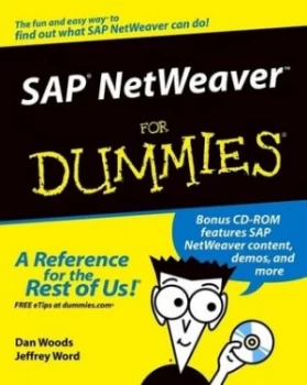 Image of SAP NetWeaver for dummies by Dan Woods