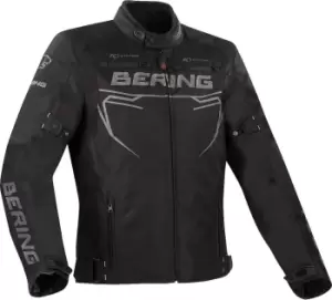 Image of Bering Grivus Motorcycle Textile Jacket, black-grey, Size 2XL, black-grey, Size 2XL