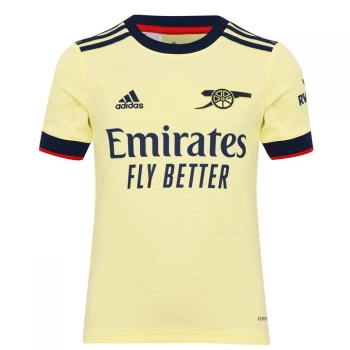 Image of adidas Arsenal Away Shirt 2021 2022 Junior - Yellow