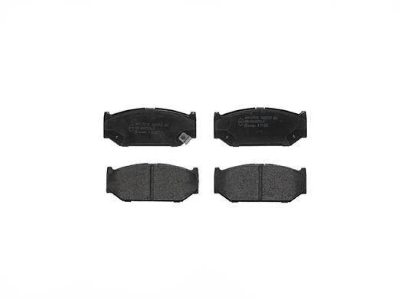 Image of BREMBO P 79 023 Brake pad set PRIME LINE with acoustic wear warning, without accessories, with anti-squeak plate Brake Pad Set,disc brake (402)