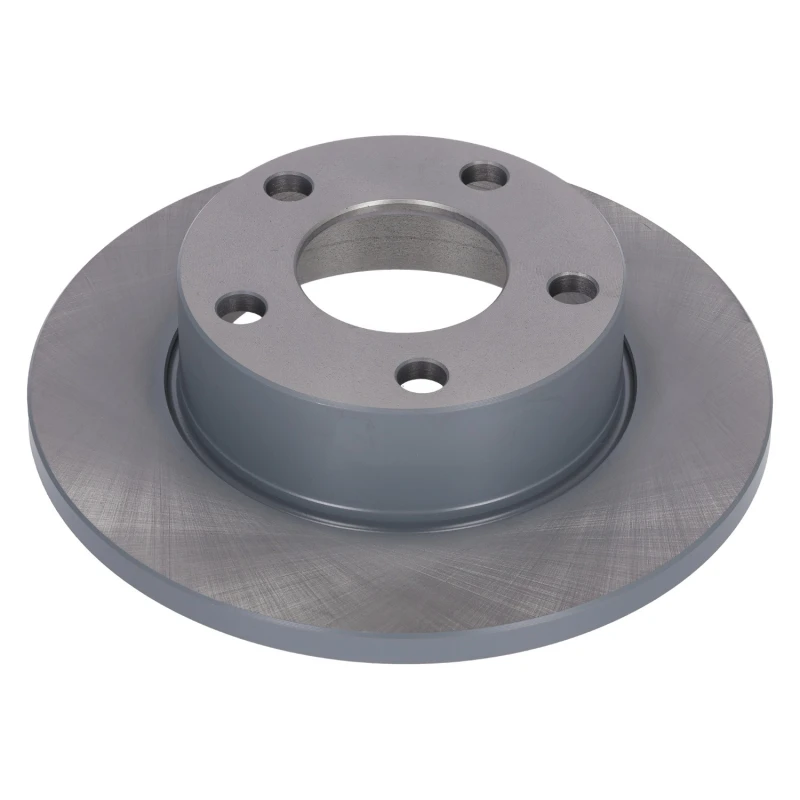 Image of FEBI BILSTEIN 09077 Brake disc Rear Axle, solid, Coated Brake Disc (82)
