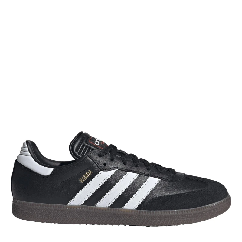 Image of adidas Samba Leather Trainers Juniors Black/White female 3.5 (36)