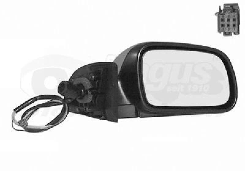 Image of VAN WEZEL Wing mirror VAN WEZEL 4040818