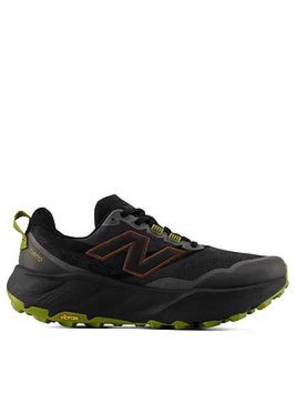 Image of New Balance Fresh Foam X Hierro v9 Shoes Black Green SS26, Size 42,5 - EUR