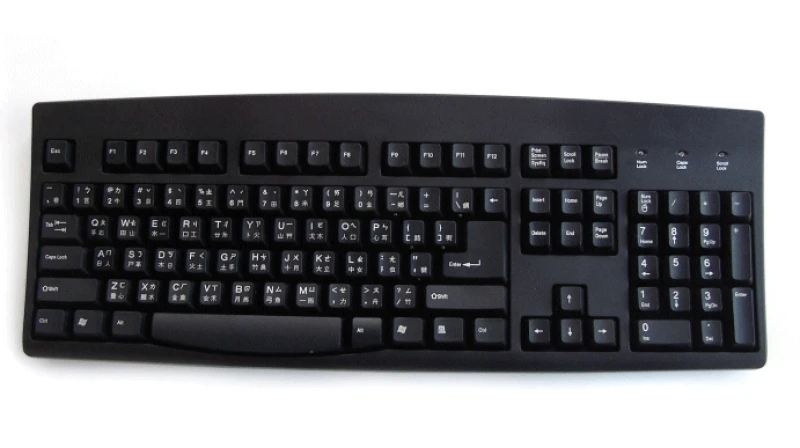 Image of Accuratus KYBAC260-USBBLKCHHY; Chinese language USB & PS2 full siz