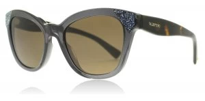 Image of Valentino VA4005 Sunglasses Transparent Grey 502173 52mm