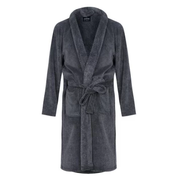 image of Howick Fleece Robe - Grey