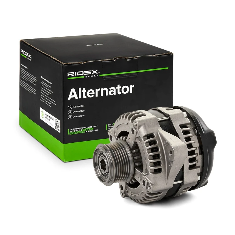 Image of RIDEX REMAN 4G0388R Generator Alternator Charging Current: 100A, Voltage: 12V Alternator (4)