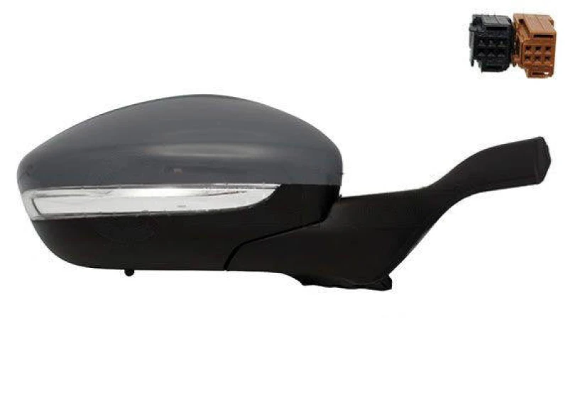 Image of ALKAR 6150296 Wing mirror Right, Electric, Convex, primed Outside Mirror (50)