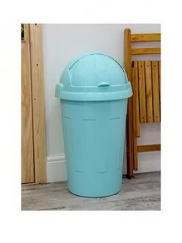 Image of Wham Casa 50-Litre Bullet Bin - Duck Egg