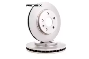 Image of RIDEX Brake disc 82B0351 Brake rotor,Brake discs OPEL,CHEVROLET,SAAB,INSIGNIA Caravan,INSIGNIA,INSIGNIA Stufenheck,INSIGNIA A Country Tourer (G09)