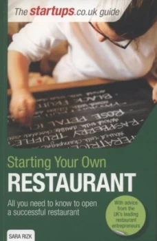 Image of Starting Your Own Restaurant by Sara Rizk Paperback