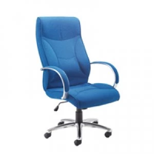 Image of Avior High Back Executive Blue Chair KF74188