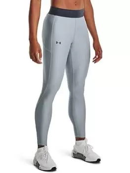 Image of Under Armour Branded Waistband Legging - Grey, Size 2XL, Women