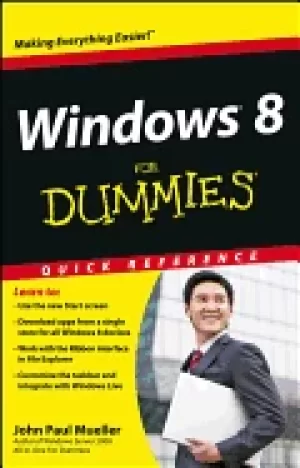 Image of windows 8 for dummies quick reference