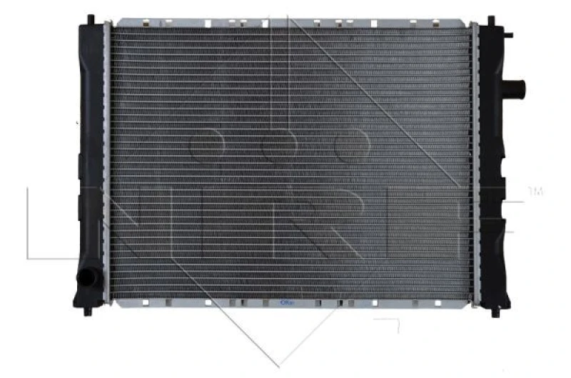 Image of NRF 55326 Engine radiator Brazed cooling fins, Aluminium, with mounting parts Aluminium Radiator,engine cooling (470)