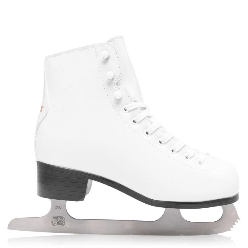 Image of Roces Essence Ice Skates Womens - White White 3.5