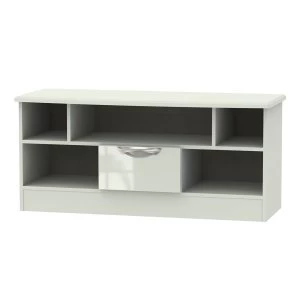 image of Indices 5-Shelf Open TV Unit - Beige