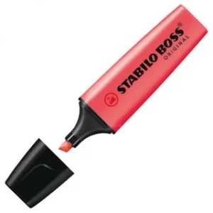 image of Stabilo Boss Highlighter - Fluorescent Red