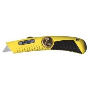 image of Pacific Handy Cutter Quickblade Retractable Knife Heavy Duty Yellow