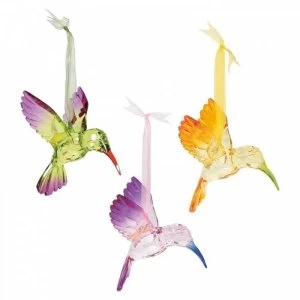Image of Happy Heart Hummingbird Hanging Ornament