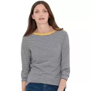Image of Joules Womens Shelby Boat Neck Long Sleeve Jersey Top UK 16- Bust 42', (106cm)