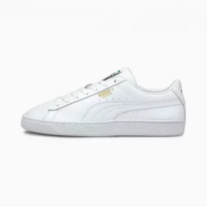 image of Womens PUMA Basket Classic Xxi Mens Trainers, White, size 10.5, Shoes