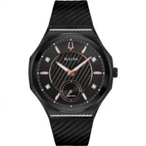 Image of Bulova 98R240 Women's Diamond Curv Wristwatch