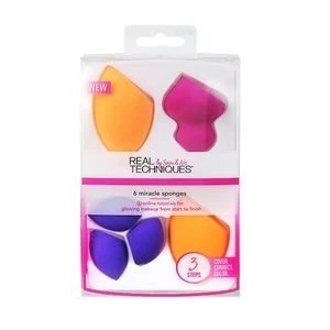 image of Real Techniques 6 Miracle Complexion Makeup Sponges