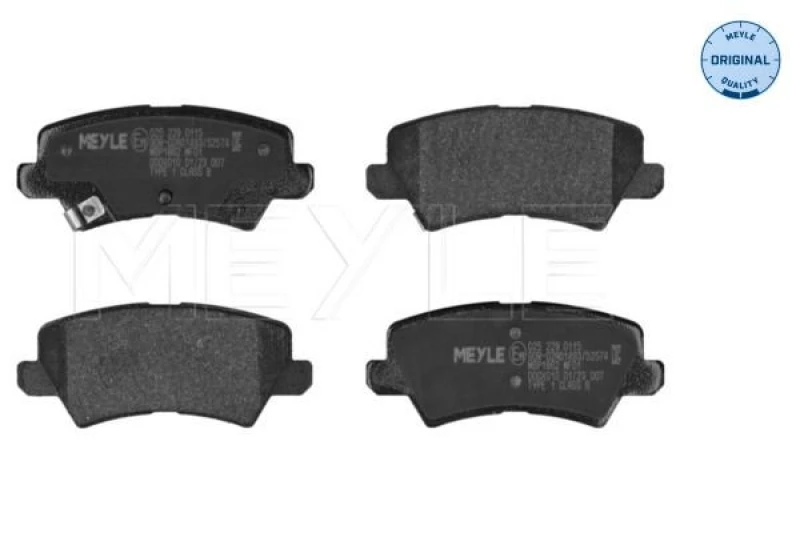 Image of Brake pad set MEYLE 025 229 0115