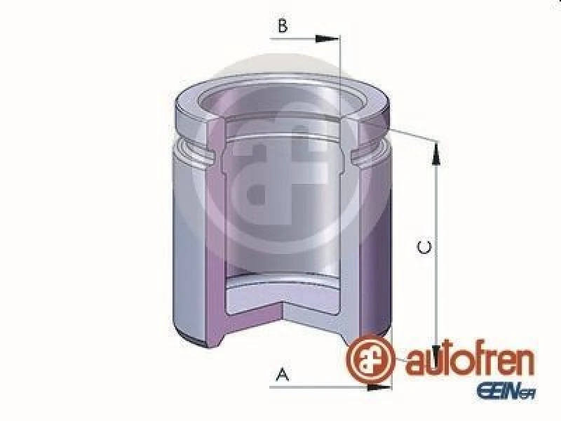 Image of AUTOFREN SEINSA Brake caliper piston AUTOFREN SEINSA D025382