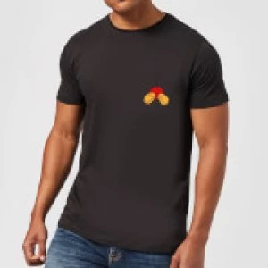 Image of Disney Mickey Mouse Backside Mens T-Shirt - Black