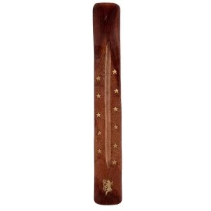 Image of Fairy Sheesham Wood Incense Burner Ash Catcher