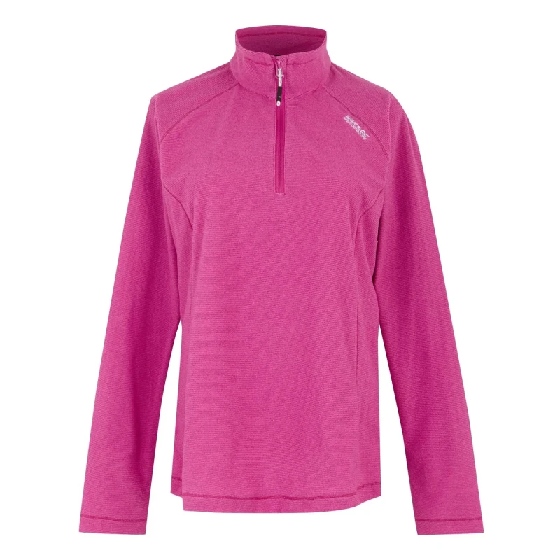 Image of Regatta Womens 1/2 zip fleece Regatta Montes Rose Female 44 RWA240-ZQY