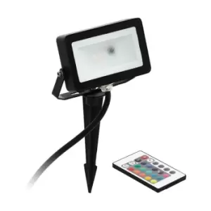 Image of Faedo 4 - LED Outdoor Spike Light Black IP44 - Eglo