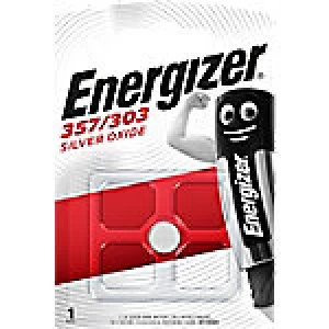 Image of Energizer Button Cell Batteries 357/303 SR44 4.5V Silver Oxide