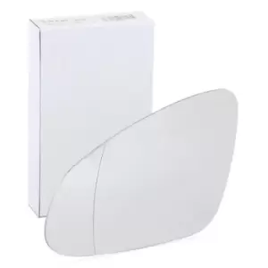Image of BLIC Wing Mirror Glass 6102-02-1223233P Side Mirror Glass,Mirror Glass OPEL,Astra J Sports Tourer (P10),ASTRA J,Adam (M13),Astra J GTC (P10)