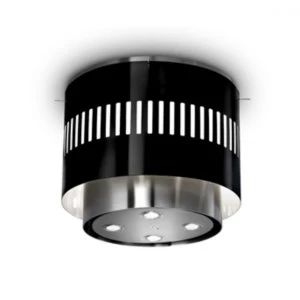 image of Rangemaster 10343 VESCM52BL VESPER 52cm Ceiling Hood in Black