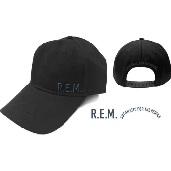 image of R.E.M. - Automatic For The People Unisex Baseball Cap - Black