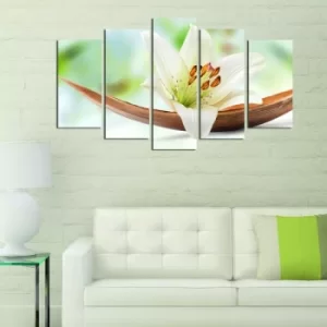 Image of 5MF-13 Multicolor Decorative MDF Painting (5 Pieces)
