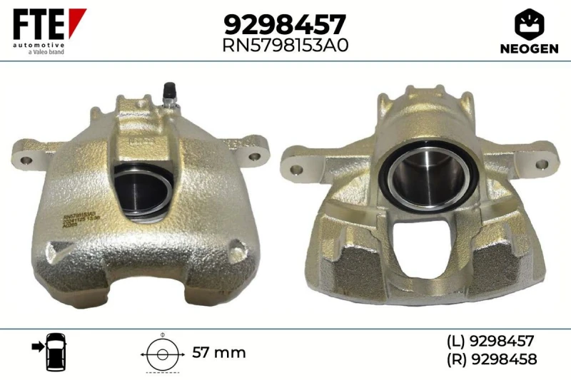 Image of Brake caliper FTE 9298457