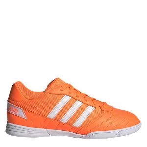 Image of adidas Super Sala Childrens Indoor Football Trainers - Orange/White