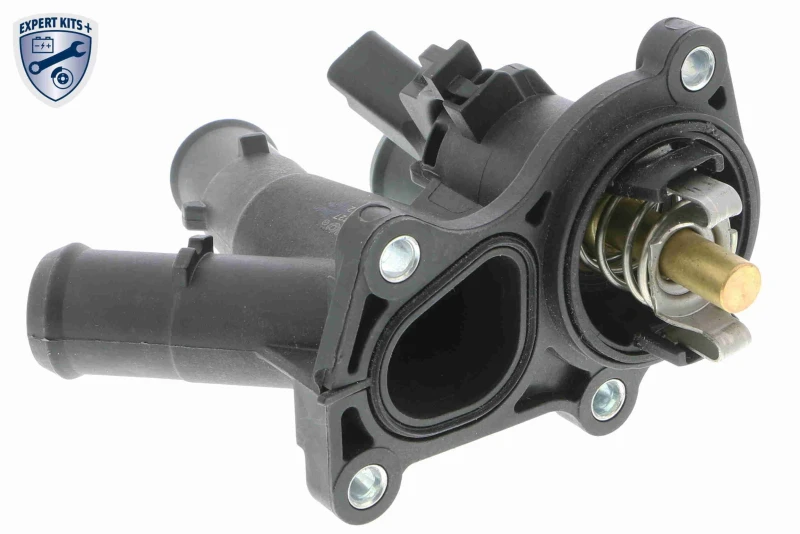 Image of VEMO V25-99-1727 Engine thermostat EXPERT KITS +, Opening Temperature: 98°C, with gaskets/seals, with housing Thermostat,coolant (316)