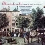 Image of Mendelssohn: Songs and Duets Vol 4 (Music CD)