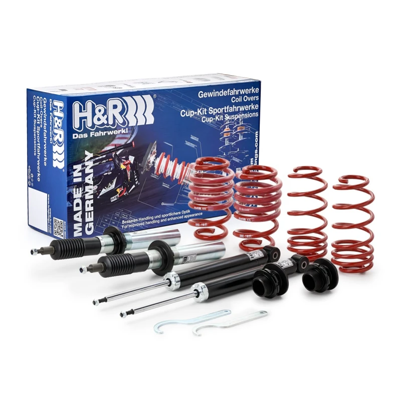 Image of Suspension kit, coil springs / shock absorbers H&R 29092-2