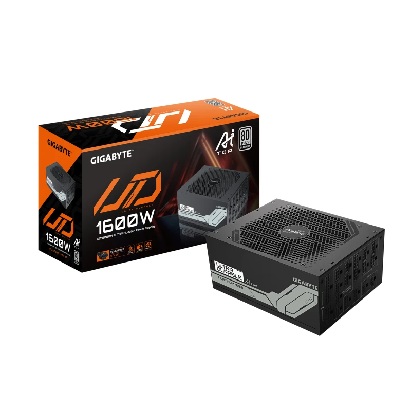 Image of Gigabyte UD1600PM PG5 AI TOP power supply unit 1600 W 20+4 pin ATX ATX