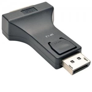 Image of Tripp Lite DisplayPort 1.2 to DVI Compact Adapter Video Converter Male
