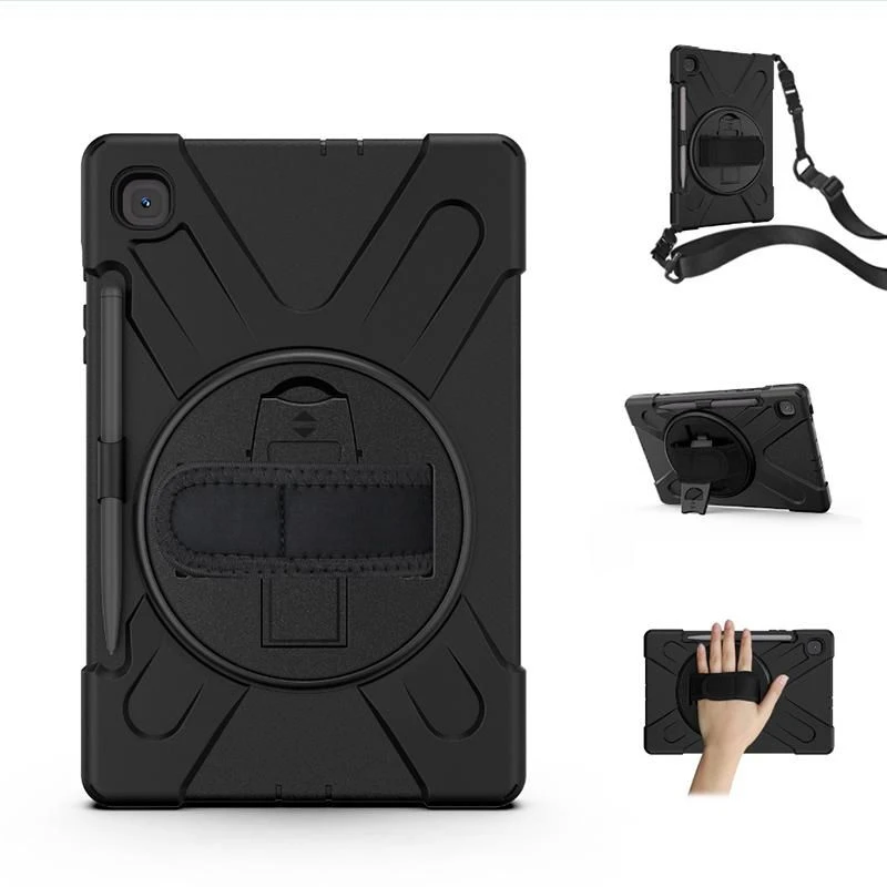 Image of eSTUFF CHICAGO Full Body Defender Case for Samsung Galaxy Tab S6 - Bla
