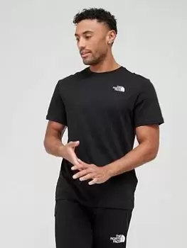 Image of The North Face The Redbox T-Shirt - Black, Size S, Men